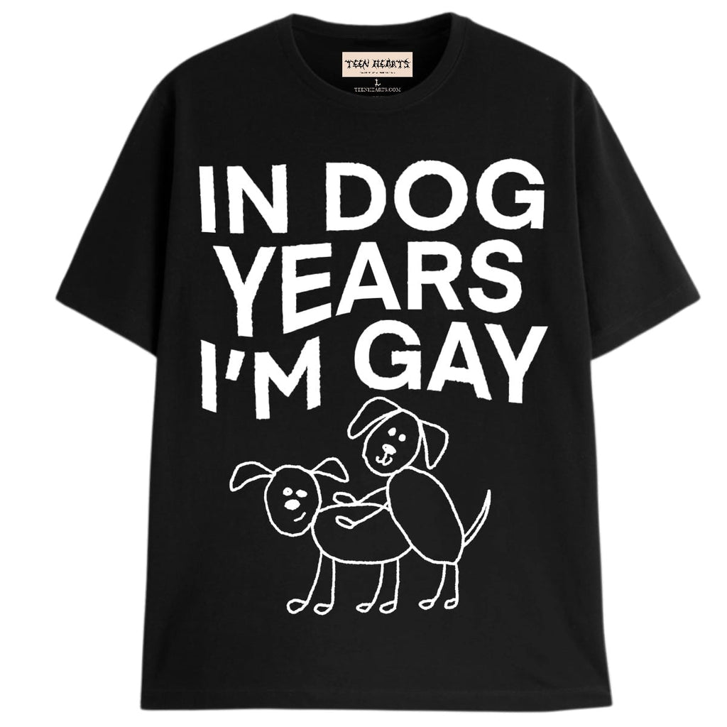 in-dog-years-i-m-gay-tee-shirt-meme-unisex-graphic-t-shirt-teen