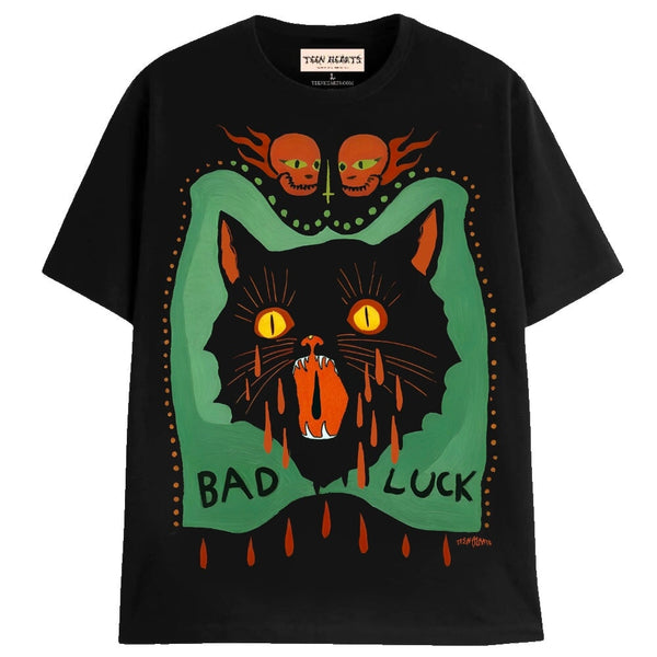 BAD LUCK T-Shirts MONSTERDIGITAL Small Black 