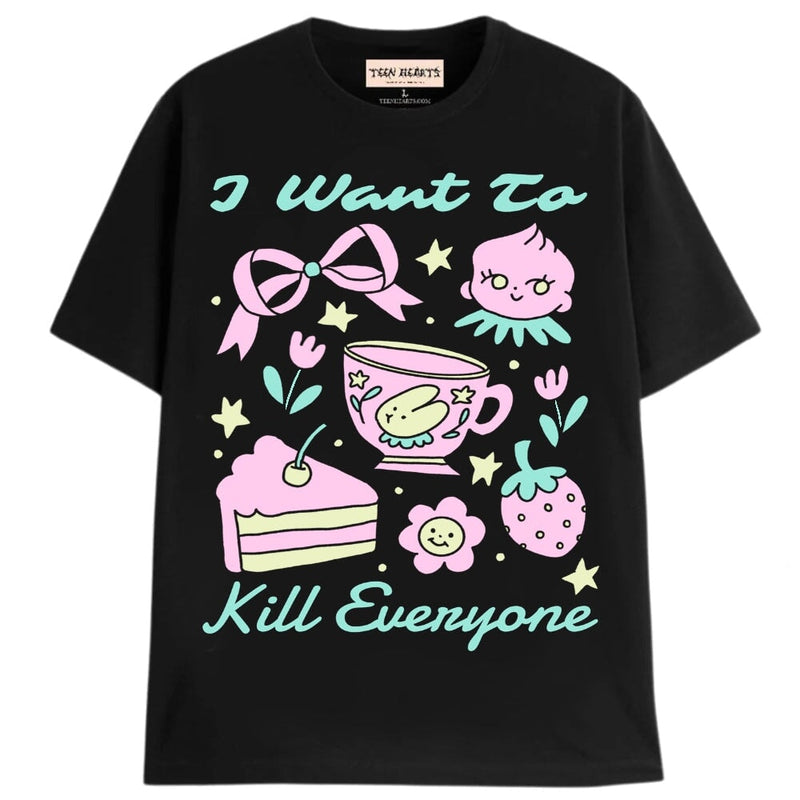 EVERYONE SUCKS T-Shirts MONSTERDIGITAL Small Black 