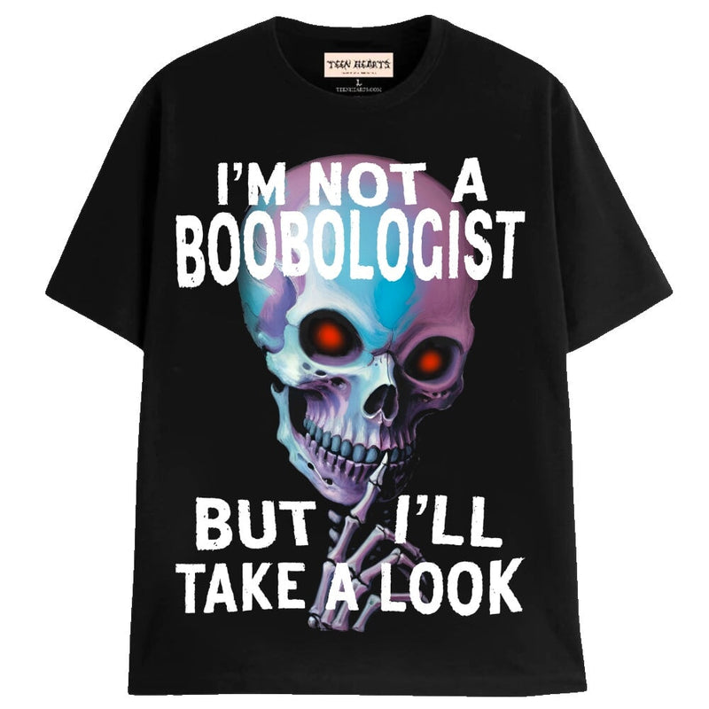 BOOBOLOGIST T-Shirts MONSTERDIGITAL Small BLACK 