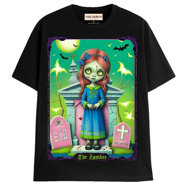 THE ZOMBIE TAROT T-Shirts MONSTERDIGITAL Small Black 