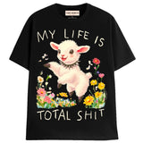 TOTAL SHIT T-Shirts MONSTERDIGITAL Small BLACK 