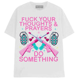 DO SOMETHING T-Shirts MONSTERDIGITAL Small White 