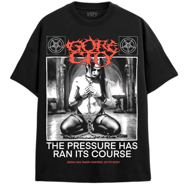 PRESSURE T-Shirts MONSTERDIGITAL Small BLACK 