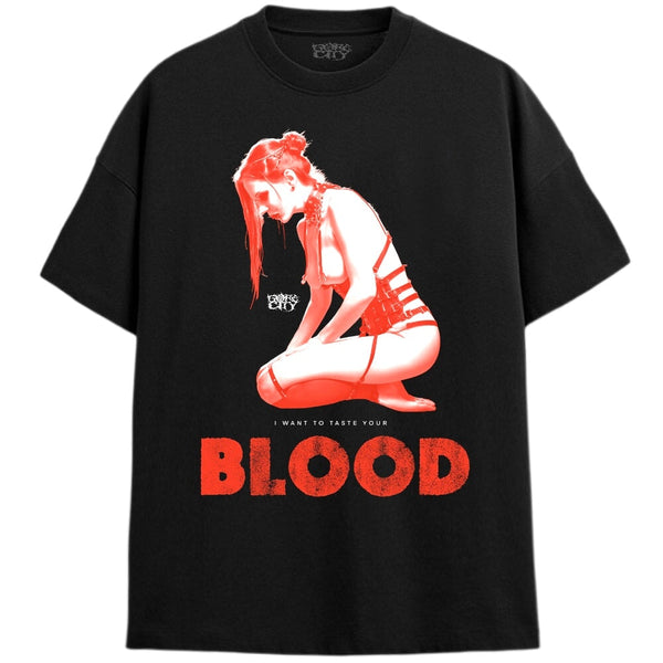 TASTE OF BLOOD T-Shirts MONSTERDIGITAL Small Black 