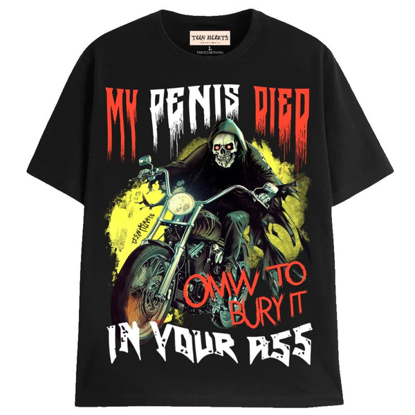 R.I.P. MY DICK T-Shirts MONSTERDIGITAL 4XL BLACK 