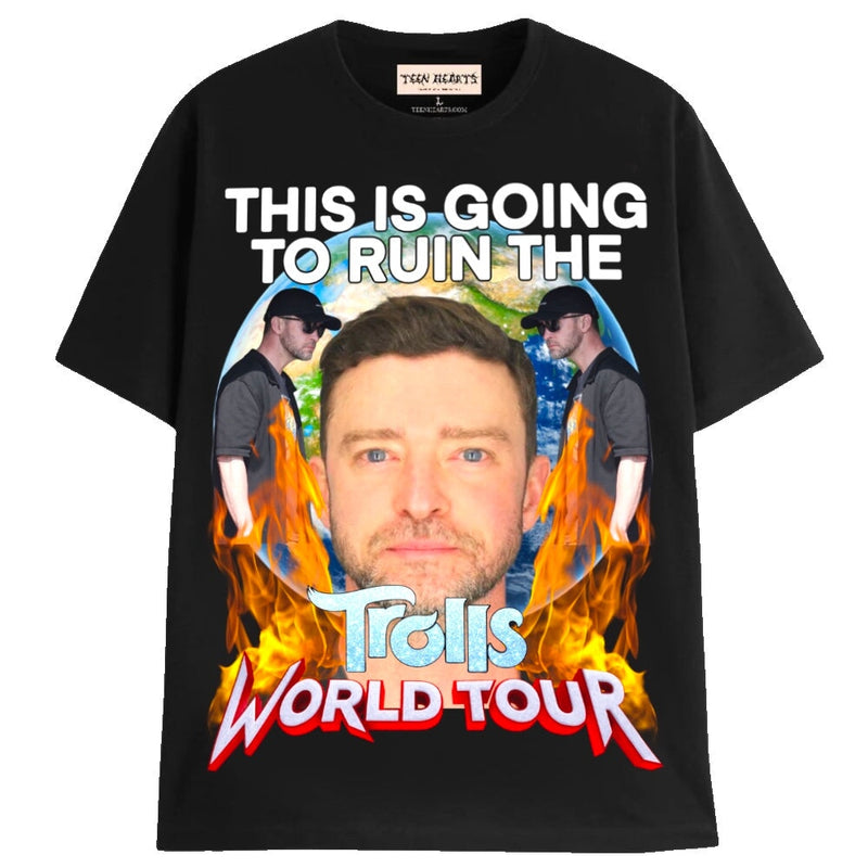 *NSYNC World tour tee tee | Unisex Graphic T-shirt – Teen Hearts ...