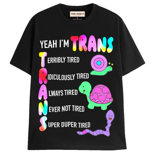 TRANS T-Shirts MONSTERDIGITAL Small BLACK 