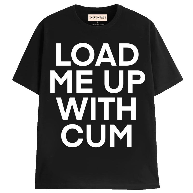 LOAD ME UP T-Shirts MONSTERDIGITAL Small BLACK 