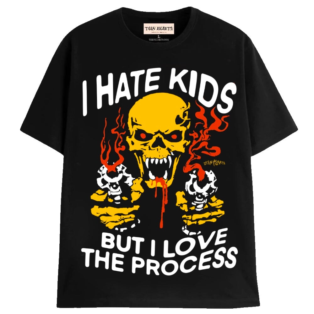 I hate kids but I love the process tee | Unisex Graphic T-shirt – Teen ...