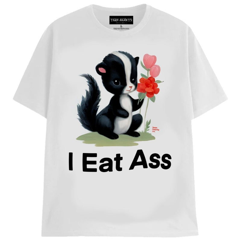 LITTLE SKUNK T-Shirts MONSTERDIGITAL Small WHITE 