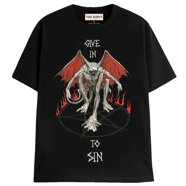 GARGOYLE T-Shirts MONSTERDIGITAL Small Black 