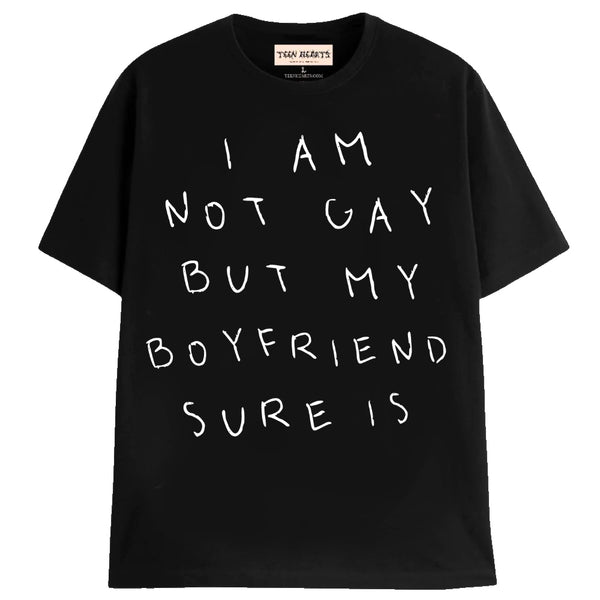 IM NOT GAY T-Shirts MONSTERDIGITAL Small BLACK 