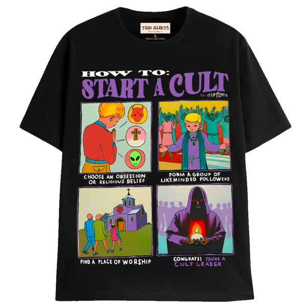 START A CULT T-Shirts MONSTERDIGITAL Small Black 