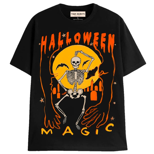 HALLOWEEN MAGIC T-Shirts MONSTERDIGITAL Small Black 