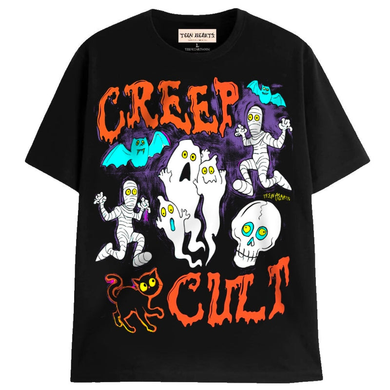 CREEP CULT T-Shirts MONSTERDIGITAL Small Black 