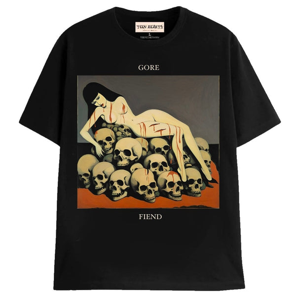 GORE FIEND T-Shirts MONSTERDIGITAL Small Black 