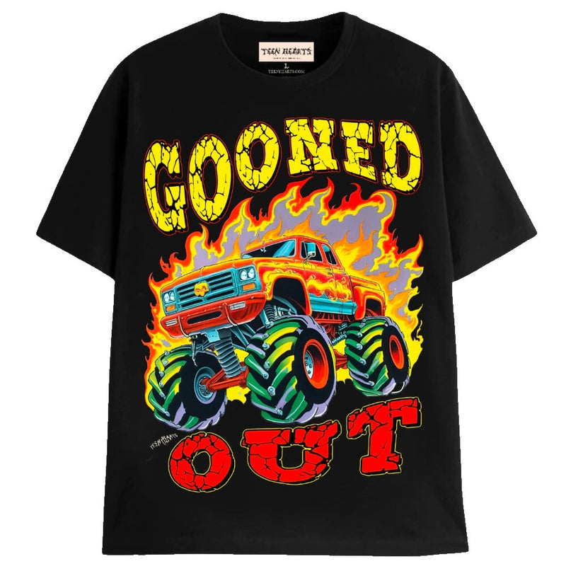 GOONED OUT T-Shirts MONSTERDIGITAL Small BLACK 