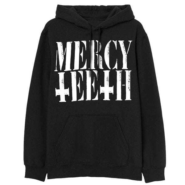 MERCY TEETH HOODIE Hoodies MONSTERDIGITAL Small BLACK 