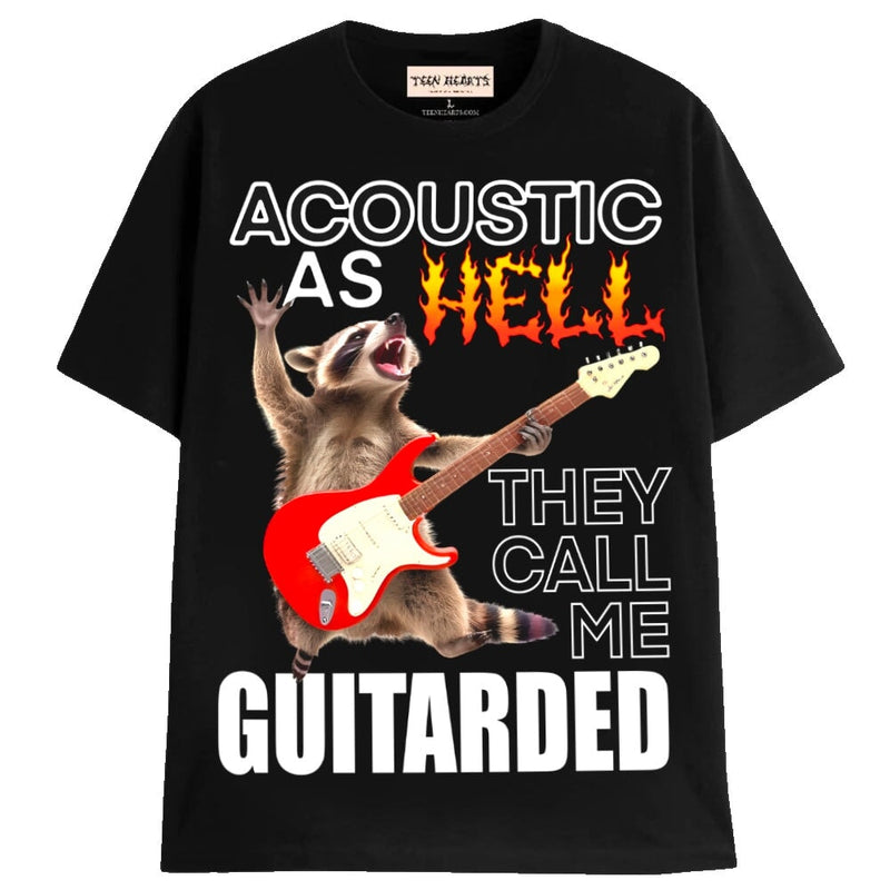 GUITARDED T-Shirts MONSTERDIGITAL Small BLACK 