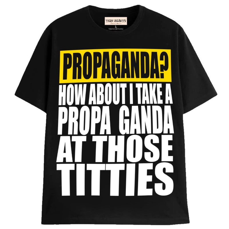 PROPAGANDA T-Shirts MONSTERDIGITAL Small BLACK 