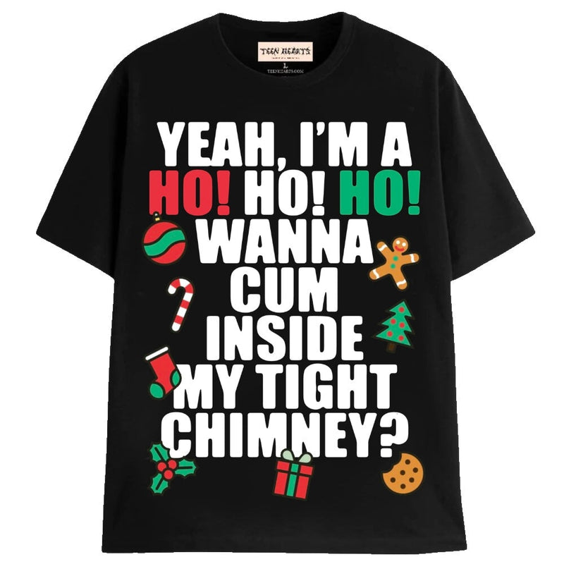 MY TIGHT CHIMNEY T-Shirts MONSTERDIGITAL Small BLACK 