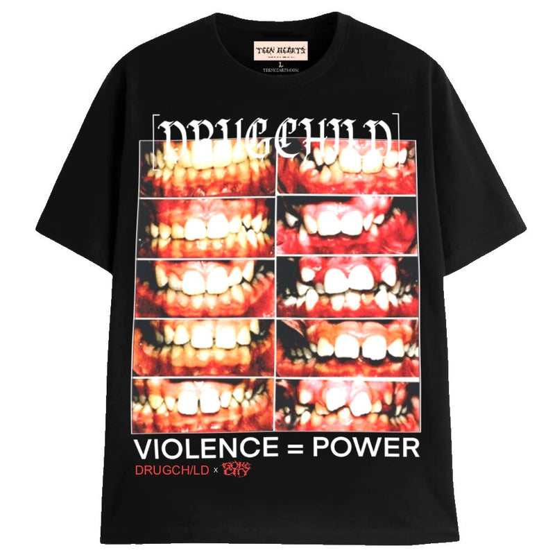 VIOLENCE T-Shirts MONSTERDIGITAL Small BLACK 