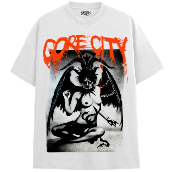 GORE GIRL T-Shirts MONSTERDIGITAL Small WHITE 