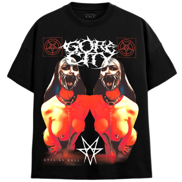 OPEN WIDE T-Shirts MONSTERDIGITAL Small BLACK 