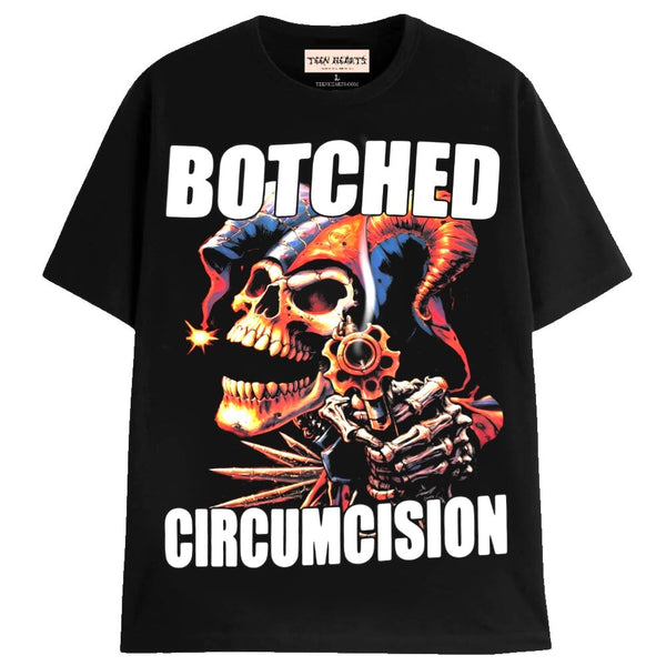 CIRCUMCISION T-Shirts MONSTERDIGITAL Small BLACK 