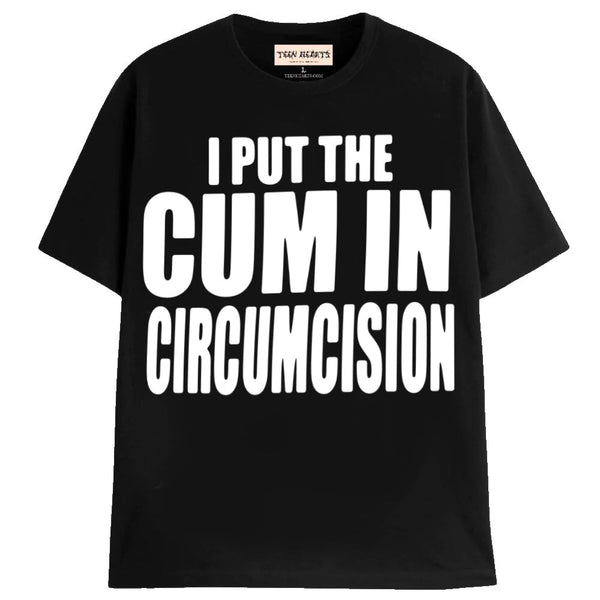 cirCUMcision T-Shirts MONSTERDIGITAL Small BLACK 