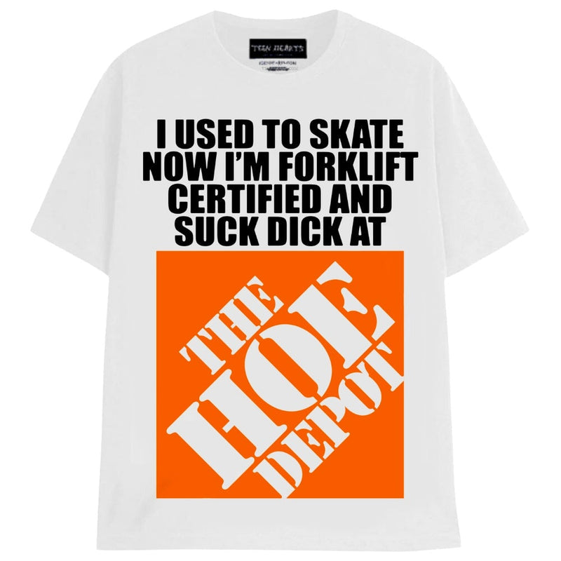 HOE DEPOT T-Shirts MONSTERDIGITAL Small WHITE 