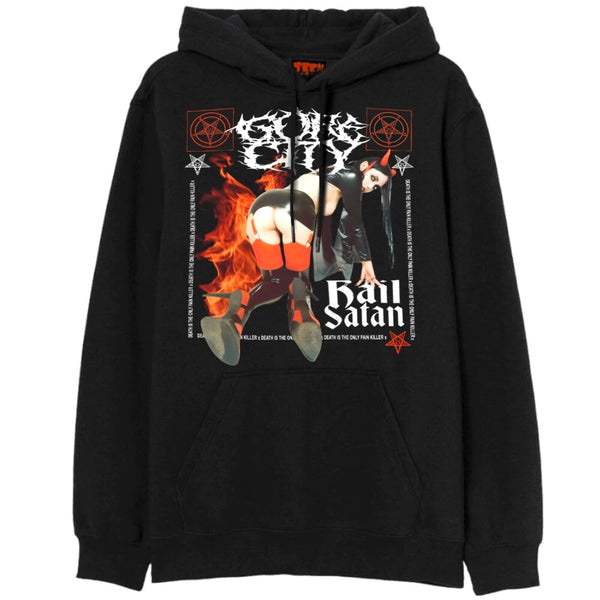 SPANK ME Hoodies MONSTERDIGITAL Small BLACK 