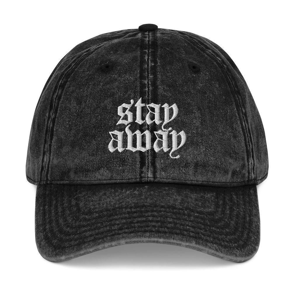 ACID WASH STAY AWAY – Teen Hearts Clothing - STAY WEIRD