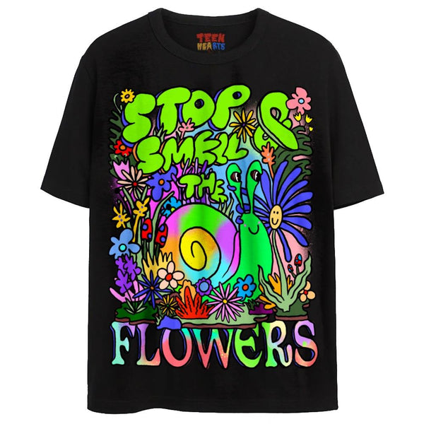 SMELL THE FLOWERS – Teen Hearts Clothing - STAY WEIRD