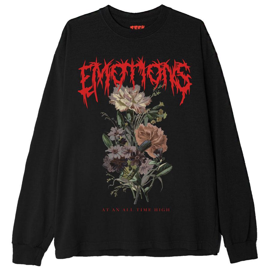 EMOTIONS LONGSLEEVE – Teen Hearts Clothing - STAY WEIRD