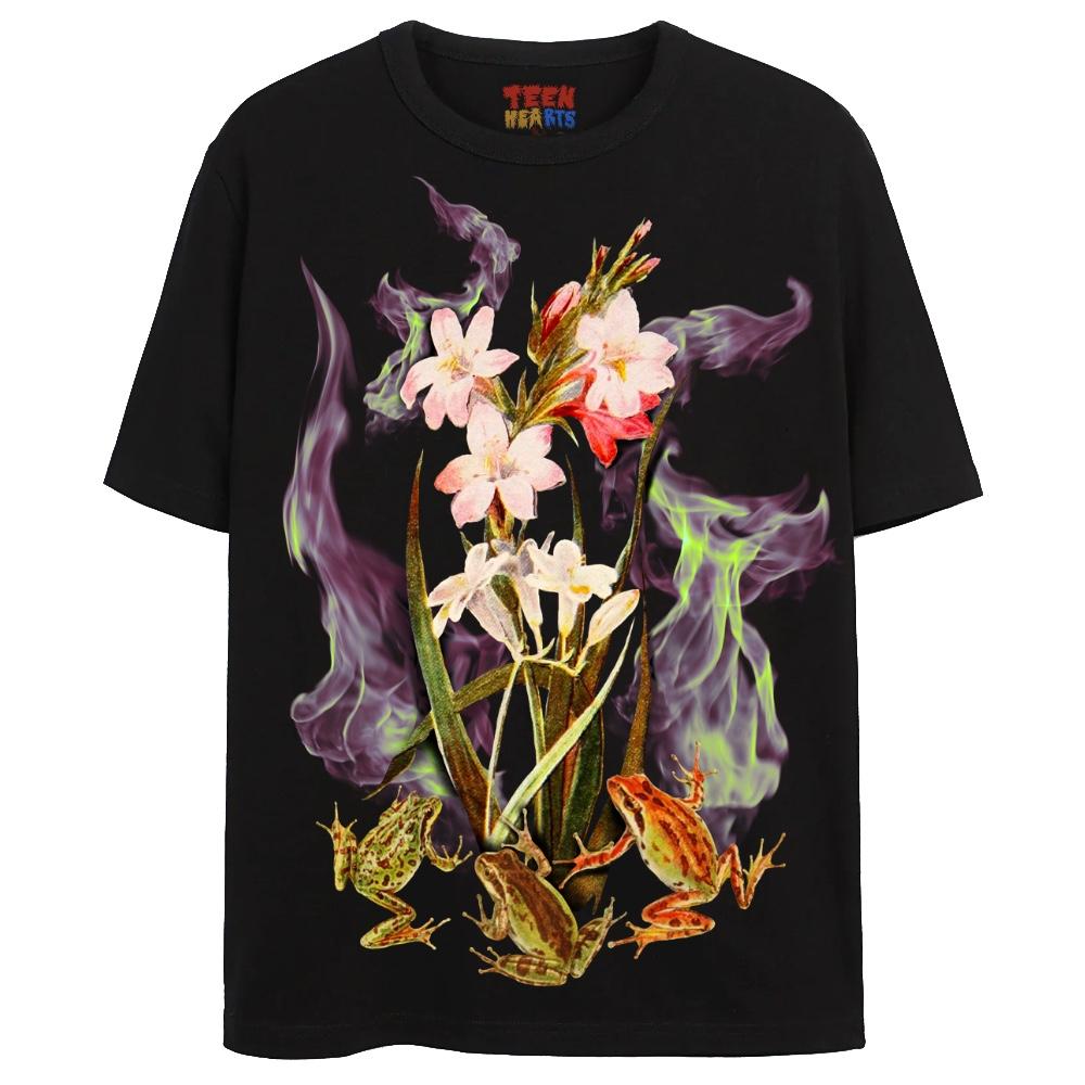 FROG FLOWER FLAME – Teen Hearts Clothing - STAY WEIRD