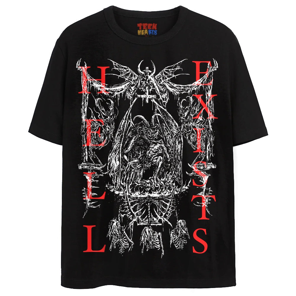 Hell Exists | Teen Hearts | Unisex Graphic T-Shirt – Teen Hearts ...